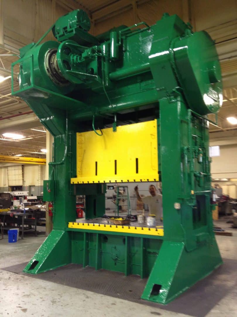 Industrial Machinery Painting On The Surface RestorationGrand Haven, MI